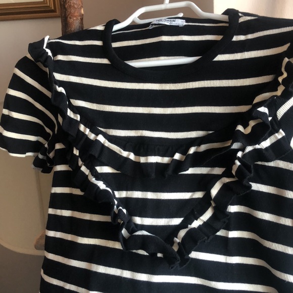 Striped ZARA mini dress - Picture 2 of 3